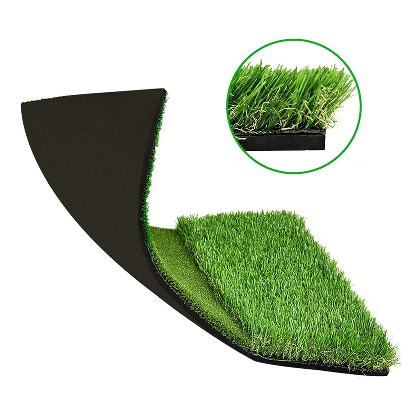 3-in-1 Golf Practice Mat for Indoor Outdoor Training and Hitting