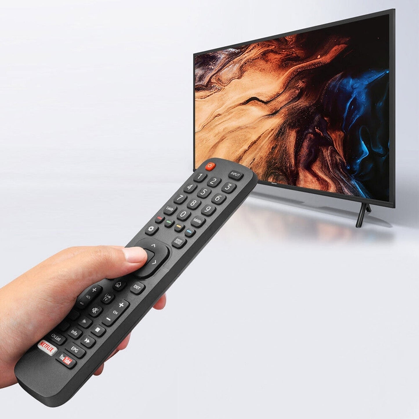 Hisense TV Remote Control Universal Replacement OEM RC3394402/01