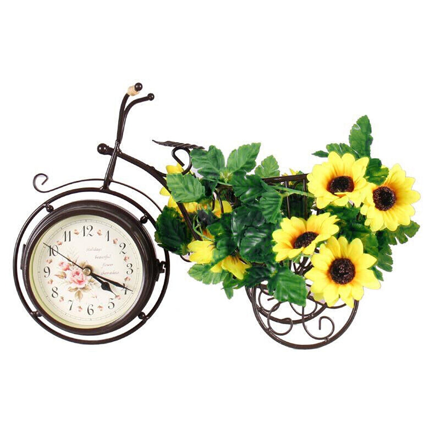 Sunflower Floral Vine Garland Silk Wedding Arch Decoration