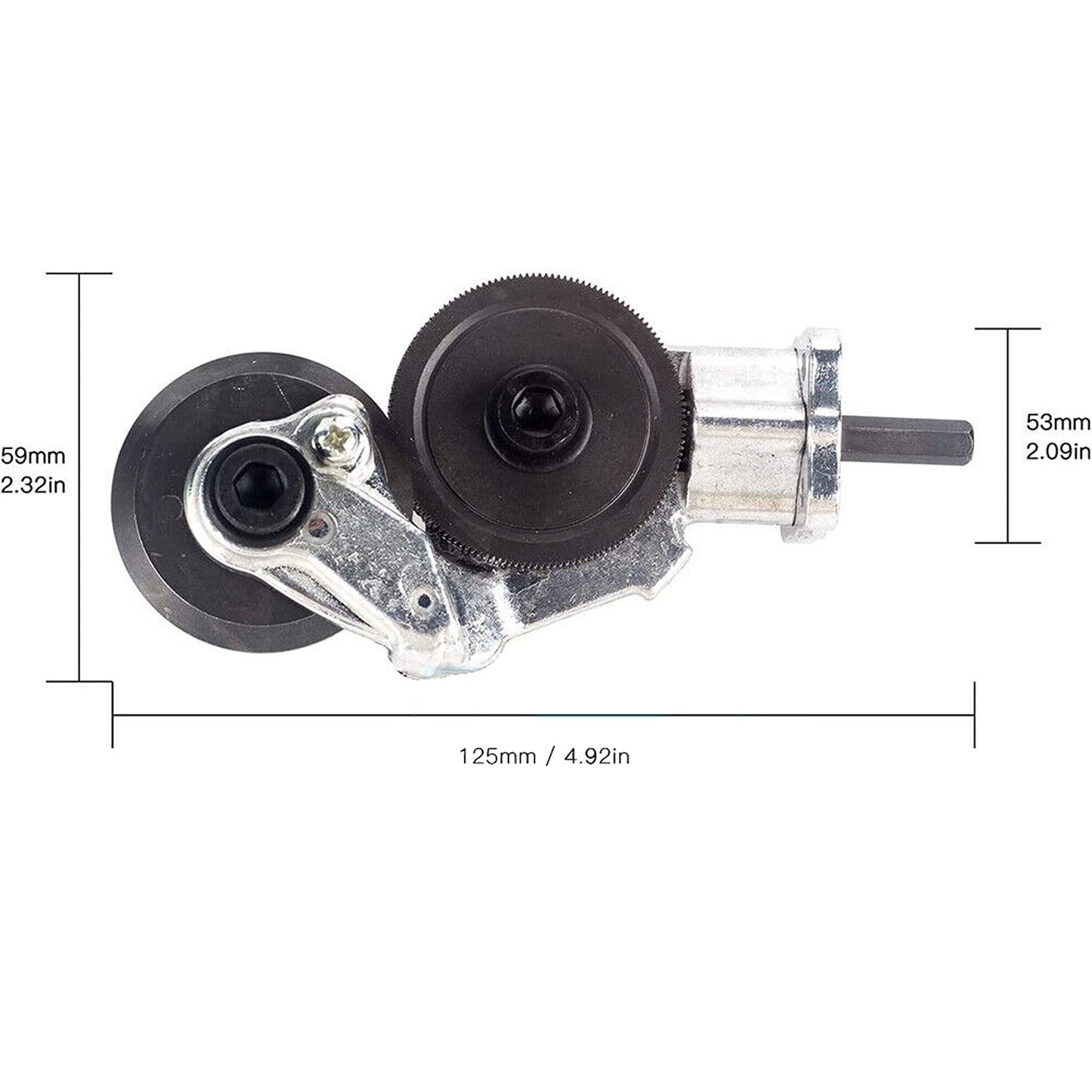 Electric Drill Plate Cutter Shears Attachment for Metal Cutting