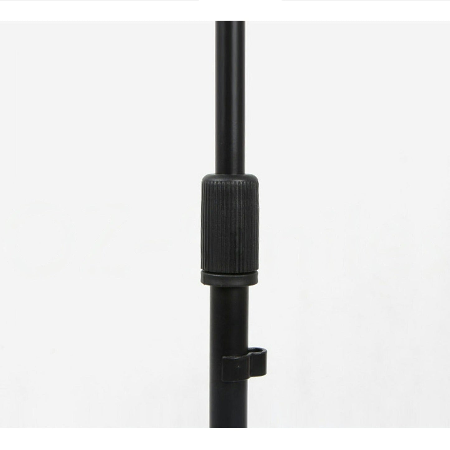 Foldable Adjustable Microphone Stand with Dual Clip Boom Holder