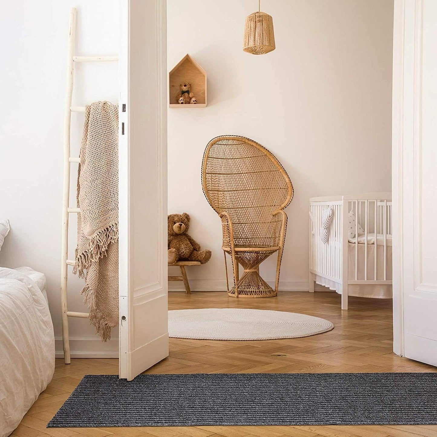 Non Slip Rubber Door Entrance Mat Kitchen Hallway Runner Rug