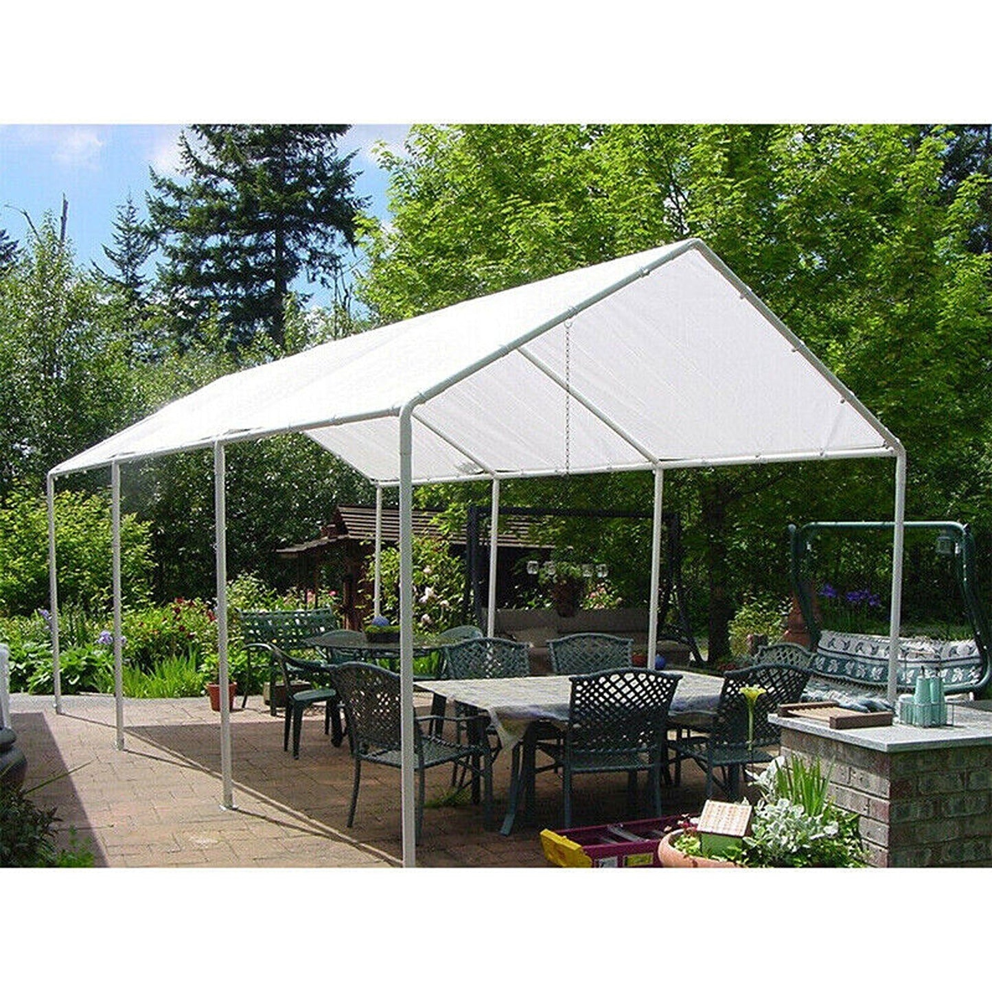 Heavy Duty Waterproof Poly Tarp - Camping and Sun Cover