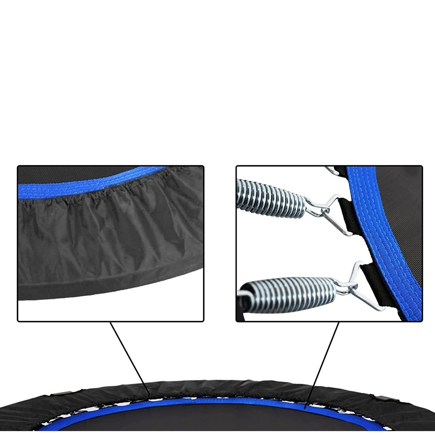 Indoor Mini Trampoline for Home Gym Cardio and Fitness Training