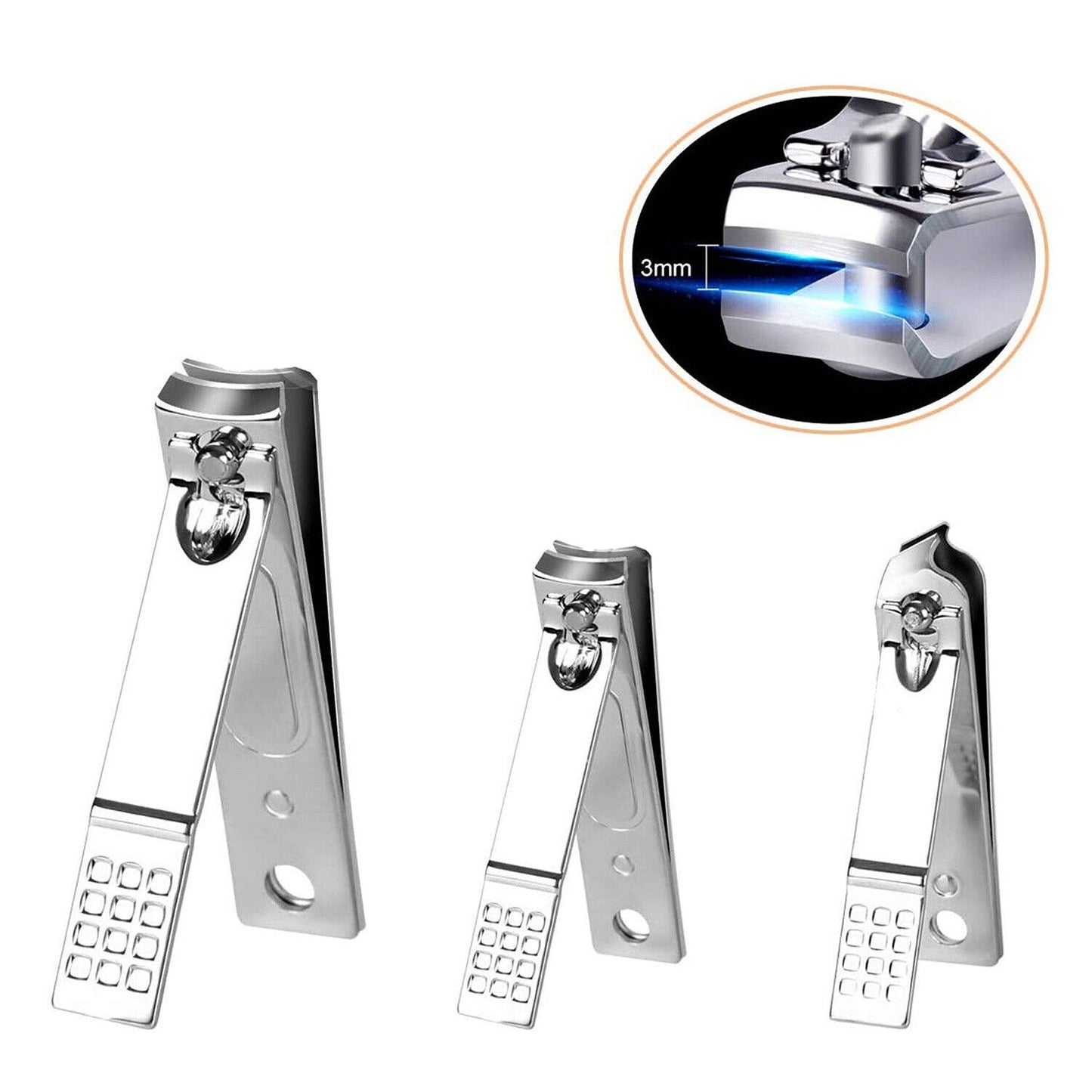 12pcs Manicure Pedicure Nail Clippers Set with Grooming Case