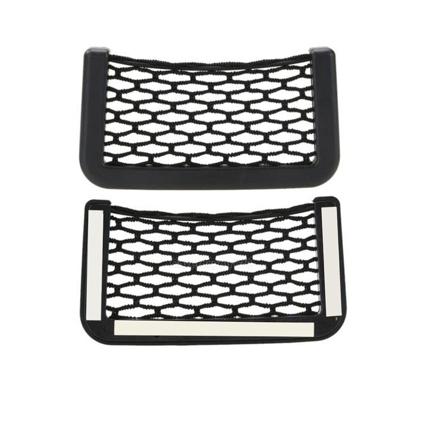 2pcs Vehicle Seat Side Storage Net for Phones and Accessories