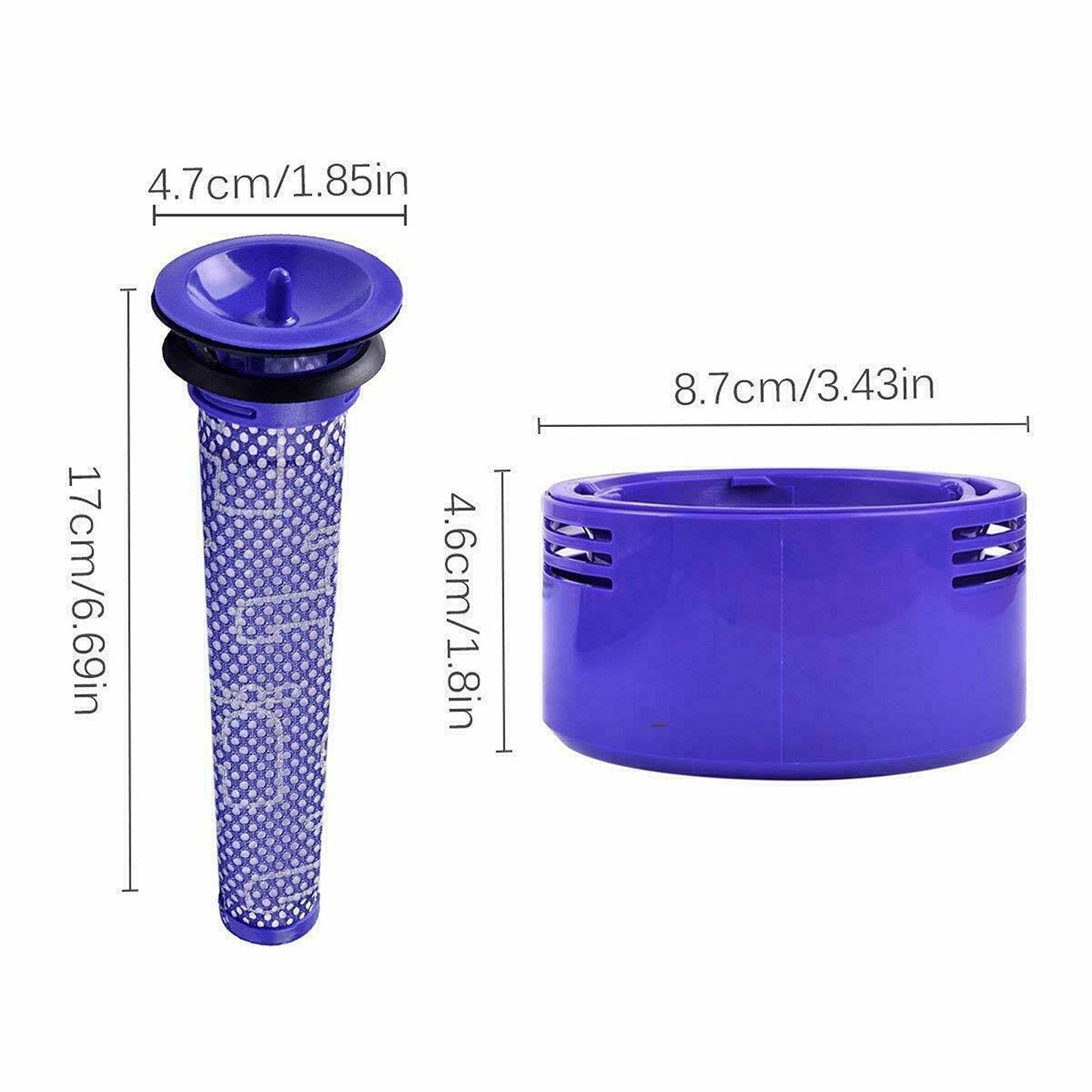 Vacuum Cleaner Filters Pre and Post for Dyson Animal Absolute