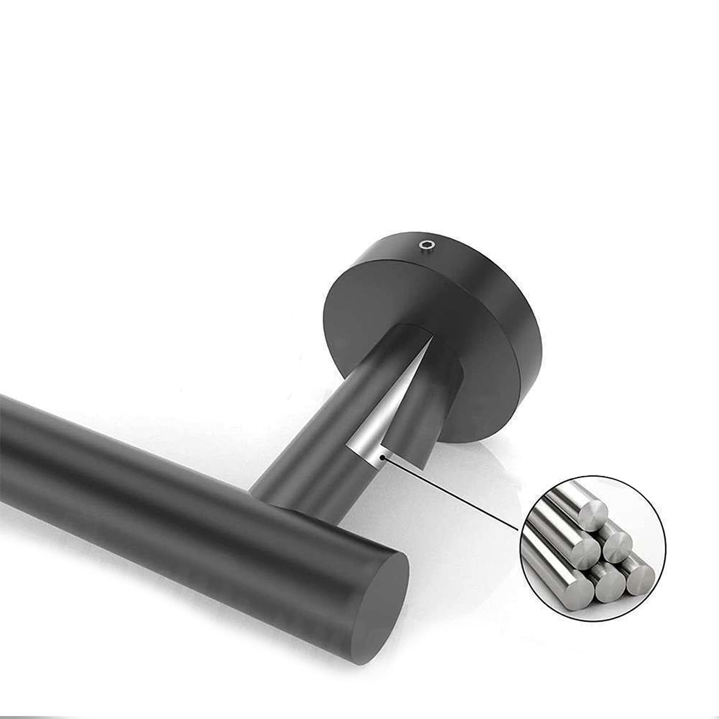 Wall Mounted Toilet Paper Roll Holder Rustproof Stainless Steel Storage