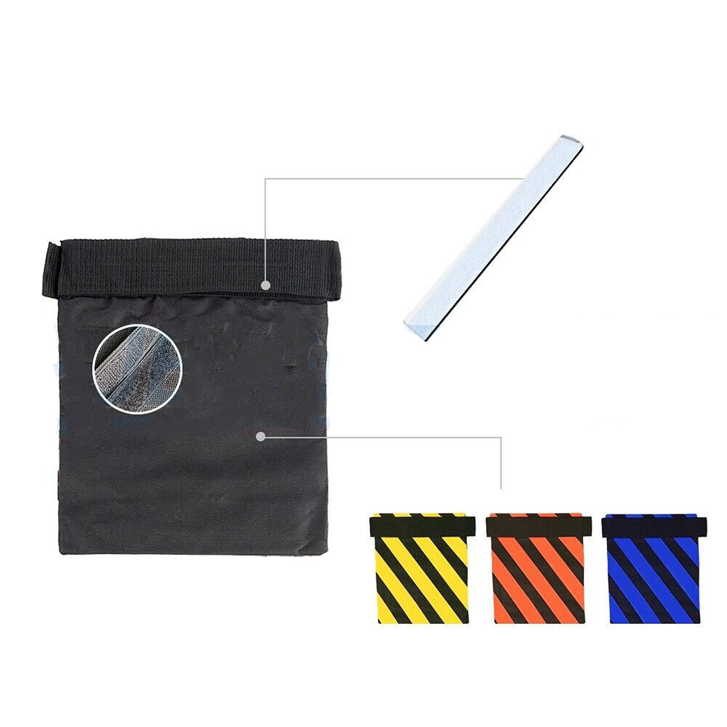 4pcs Photography Weight Bags for Light Stand Stability Sand Ballast