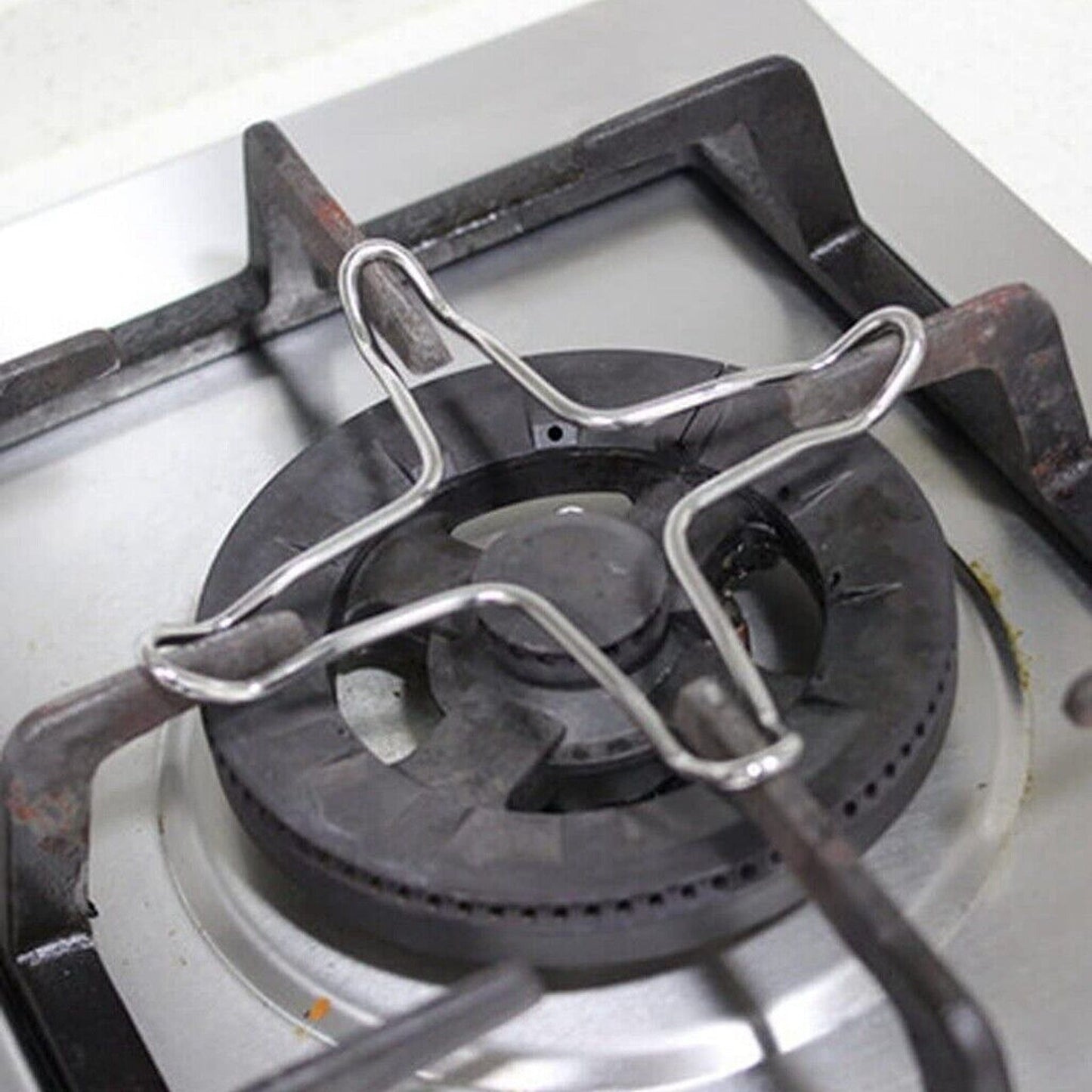 Stove Top Coffee Pot Stand Trivet Metal Plate Ring Reducer