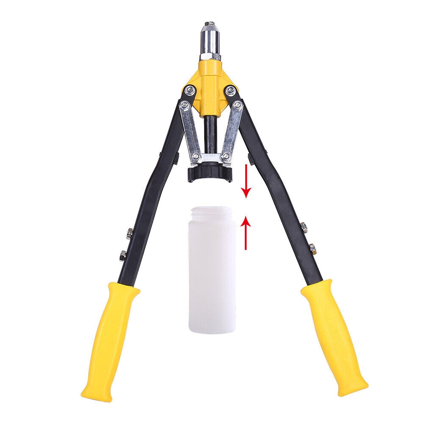 Heavy Duty 5-in-1 Rivet Gun with Long Handle