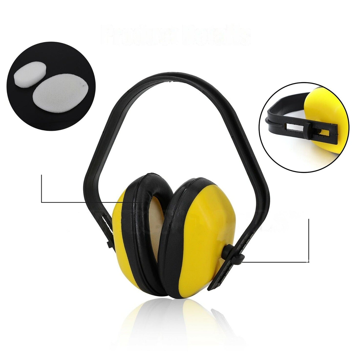 Comfortable Protective Ear Muffs for Safety Health Hearing Protection