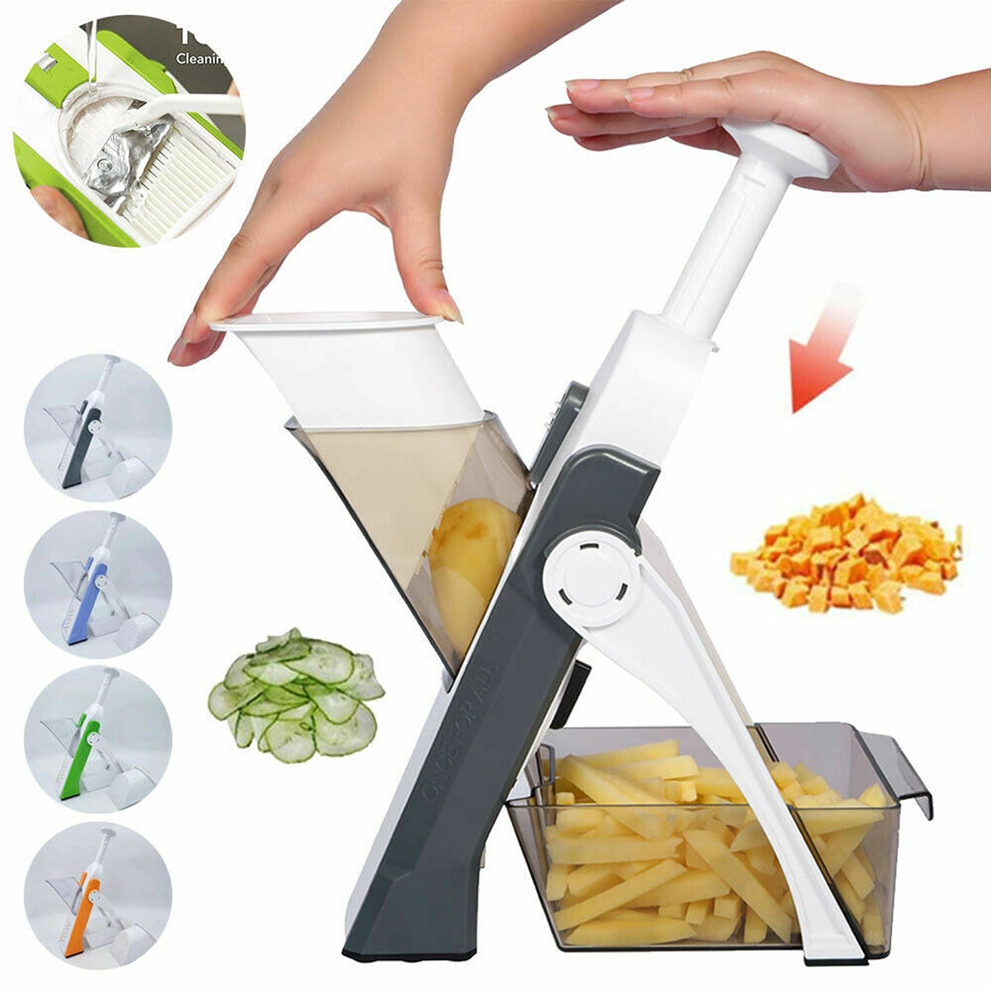 4-in-1 Multifunctional Vegetable Slicer and Kitchen Chopping Artifact