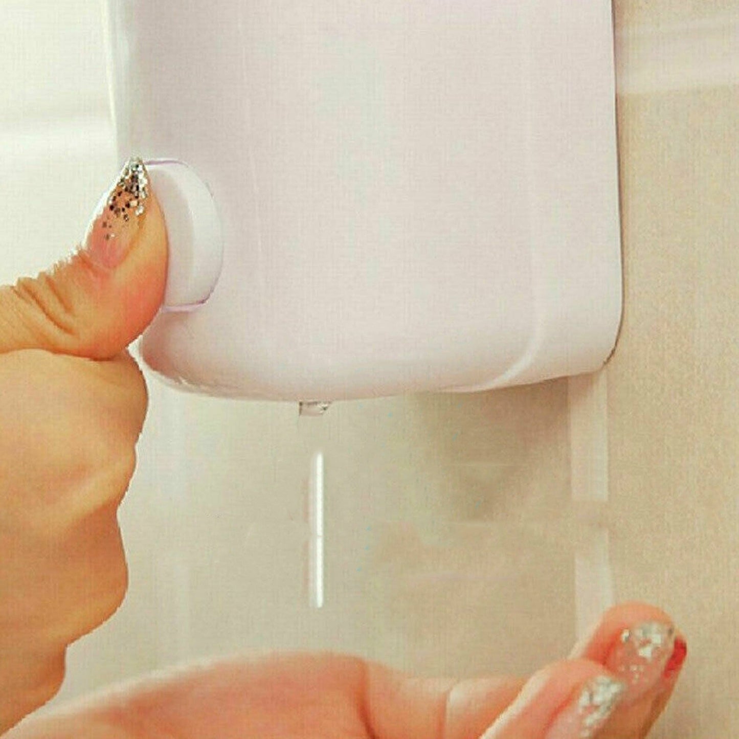 Manual 500ml Wall Mount Soap Dispenser for Hand Wash Shower Shampoo