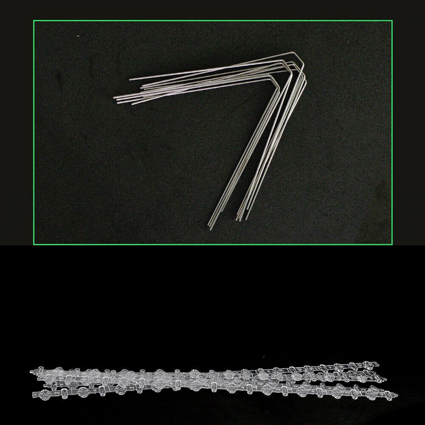 10 Pack Cat Mouse and Bird Spike Fence Deterrent Control