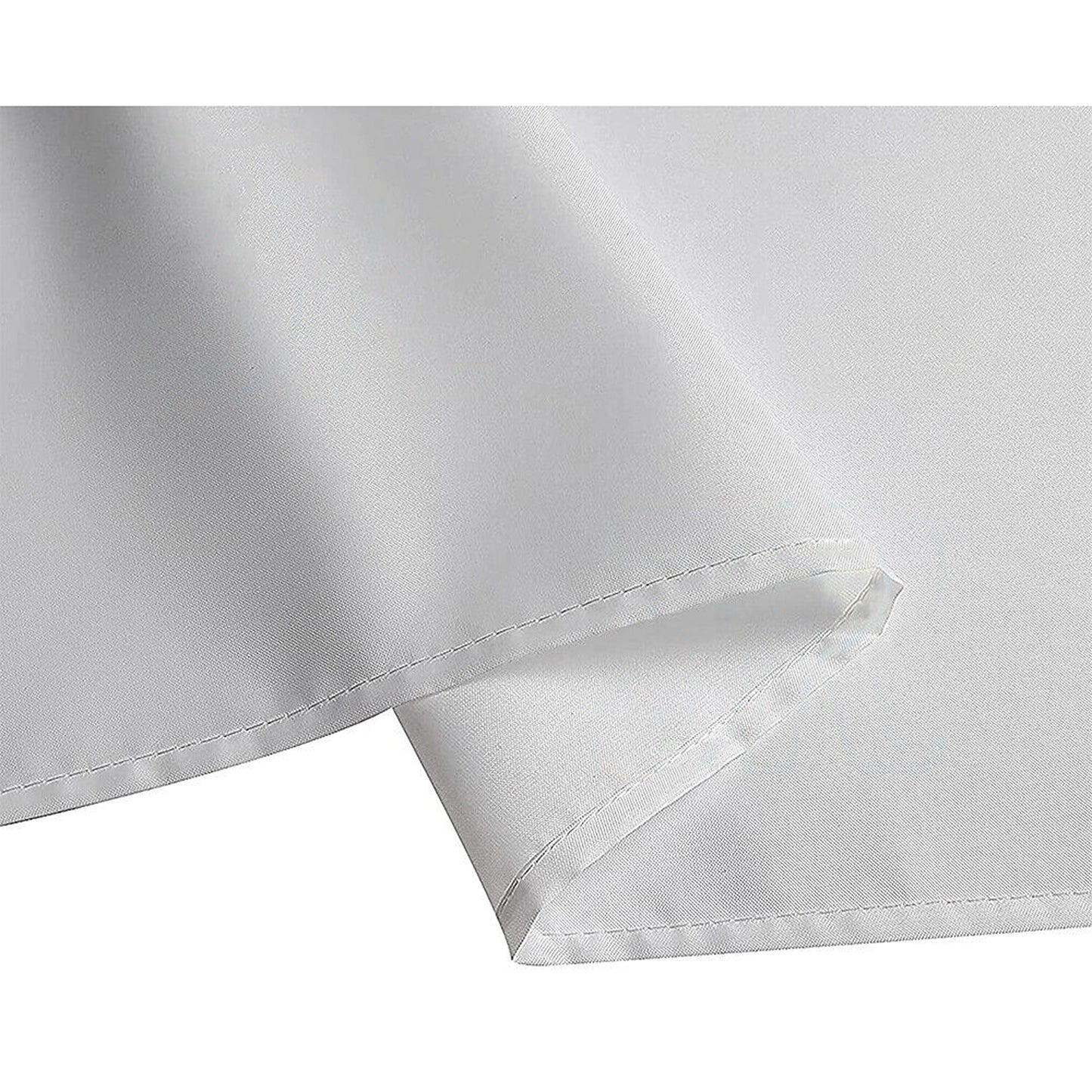 Waterproof Shower Curtain with Hooks and Weighted Hem 180x200cm