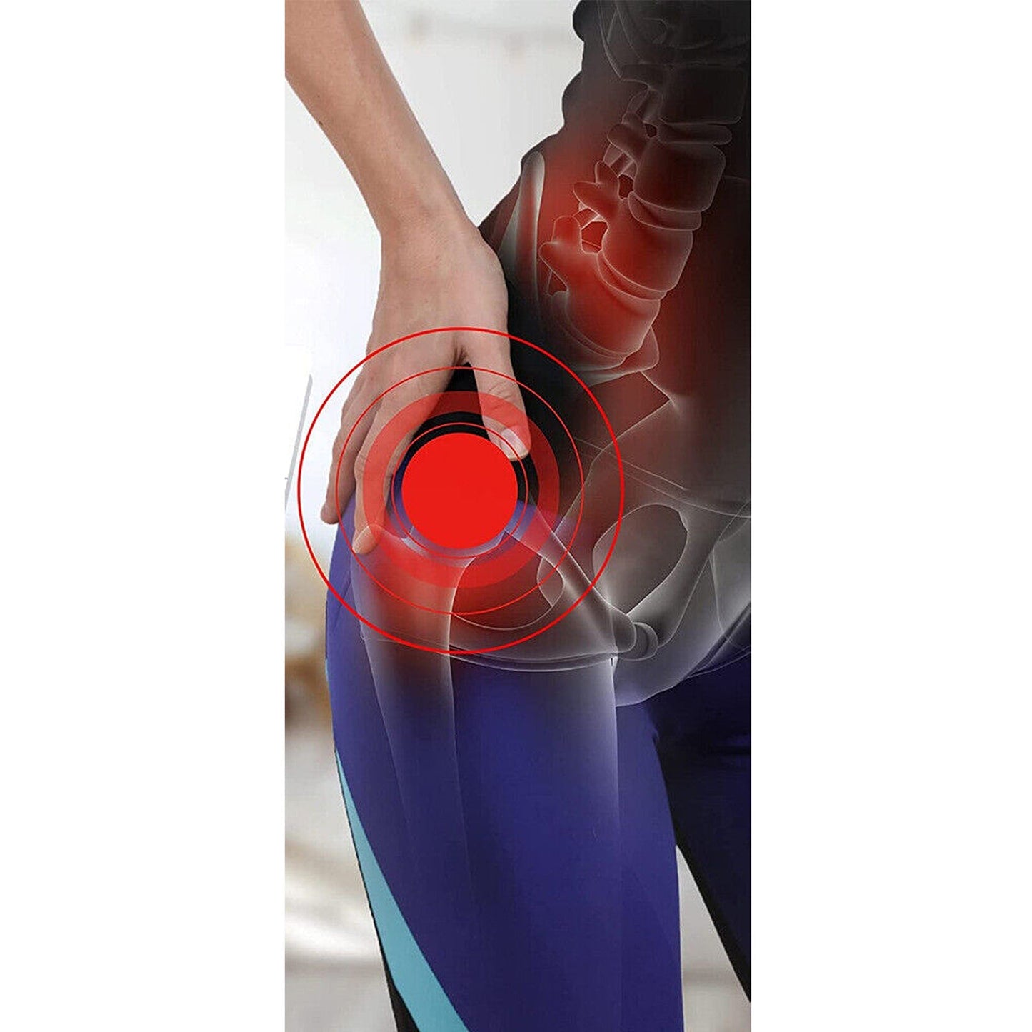 Thigh Groin Support Wrap Compression Hip Brace for Sciatica