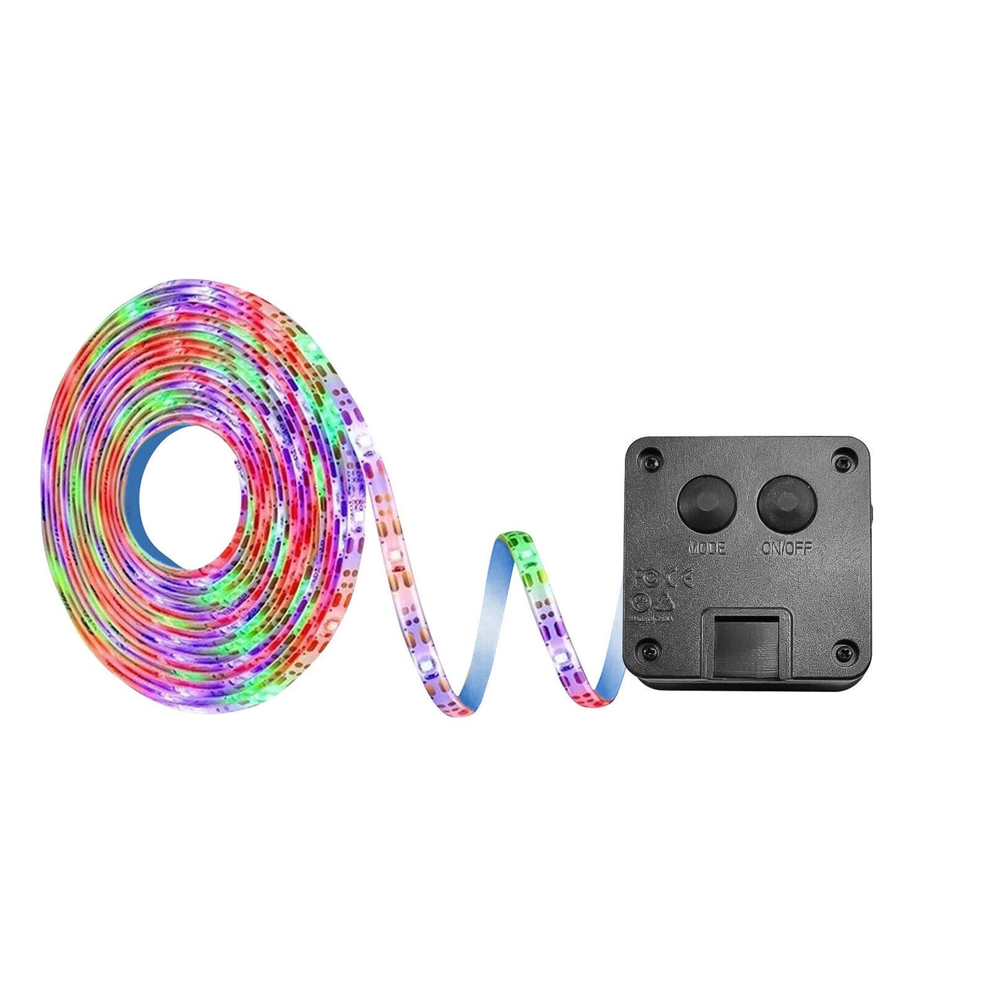5M RGB Outdoor Garden Patio Party Solar Powered LED Strip Lights