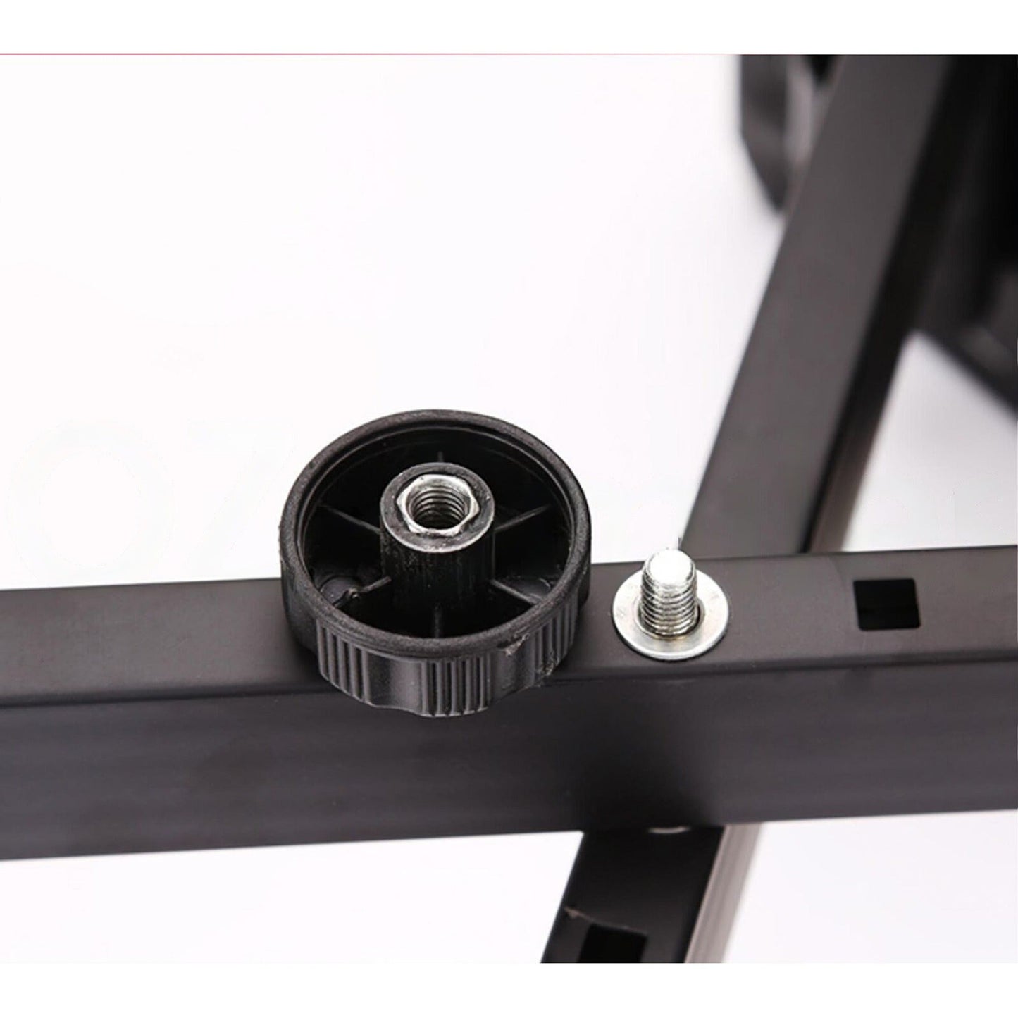 Black 3-Way Adjustable Piano Stool Folding Keyboard Seat Bench