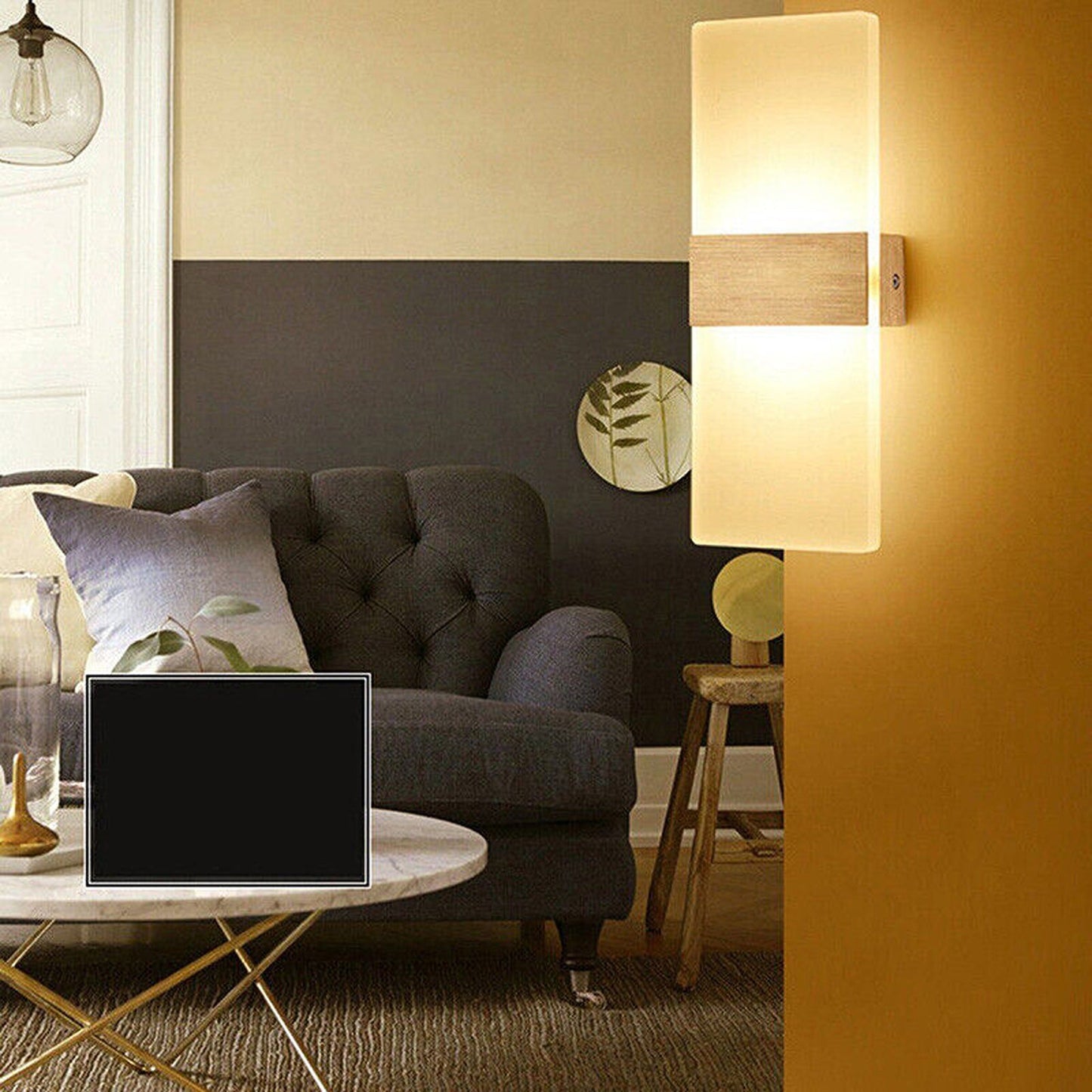 Decorative LED Wall Lights Up Down Cubes for Outdoor and Indoor