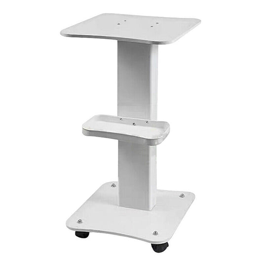 Hair Salon Mobile Trolley Stand with Movable Storage Tray Beauty Cart