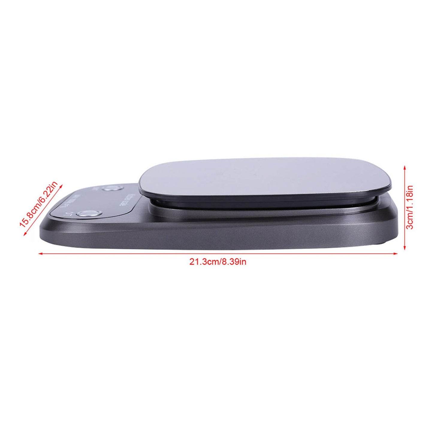 Portable Digital Kitchen Scale 10kg 1g Food Weight