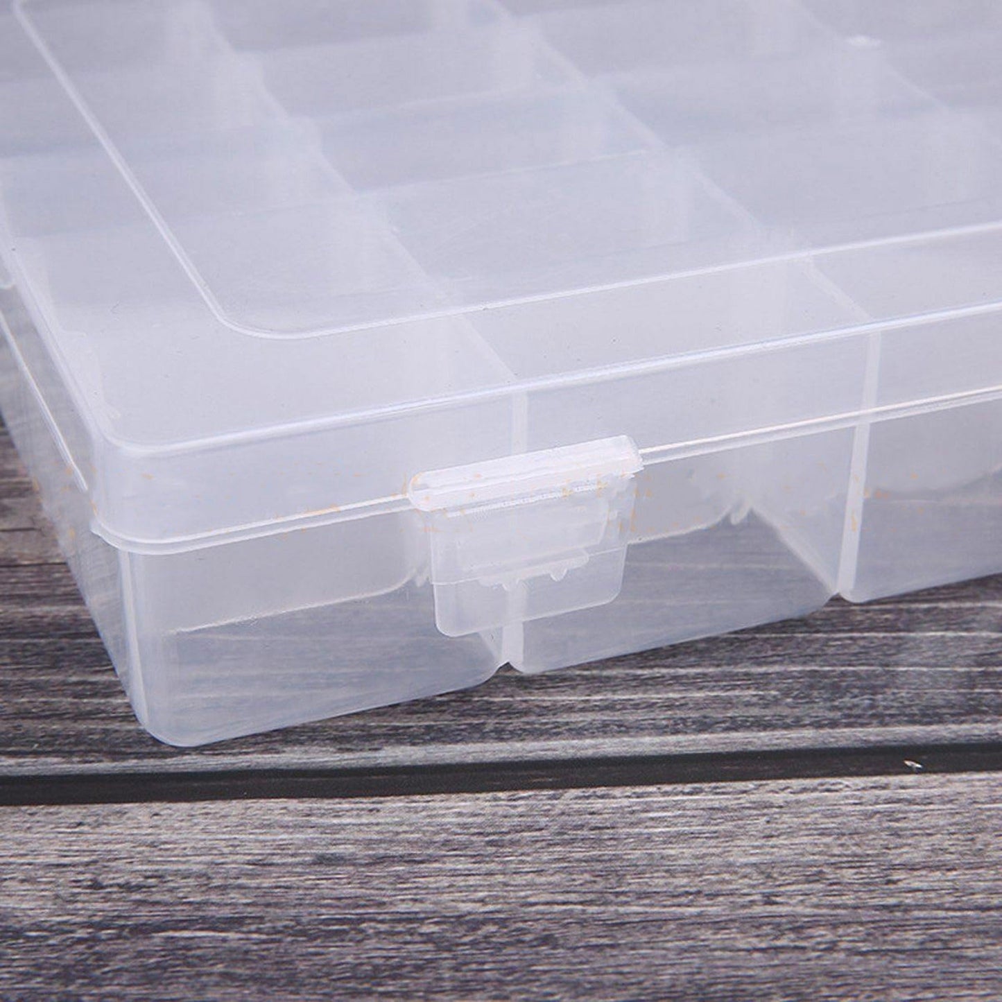 Craft Storage Container Large Plastic Box Compartment Organizer for Beads