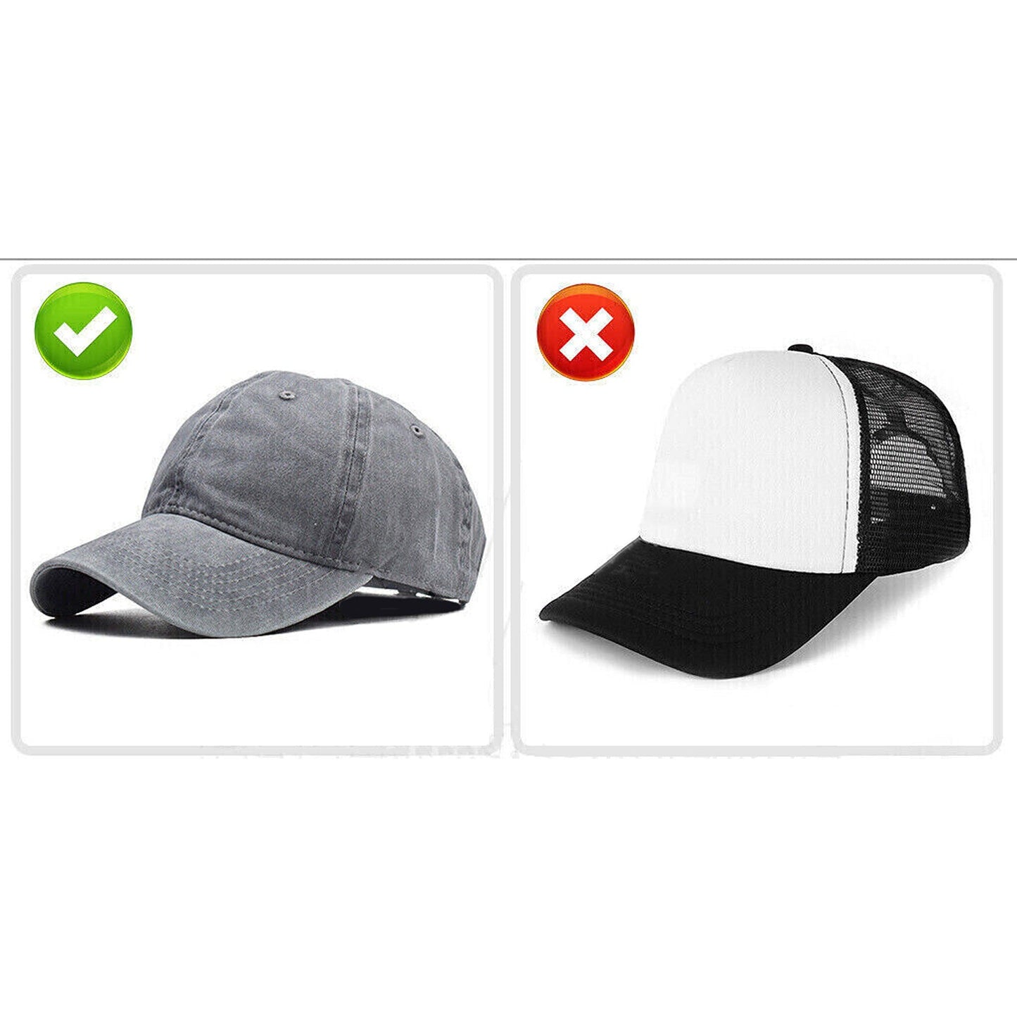Casual Solid Color Washed Cotton Adjustable Baseball Cap for Men and Women