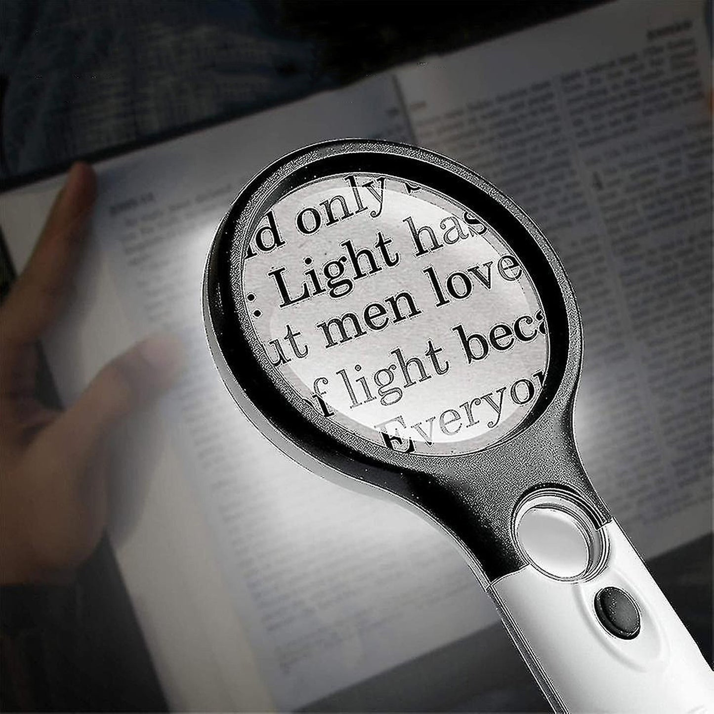 Magnifying Glass Handheld LED Illuminated 45X High Power