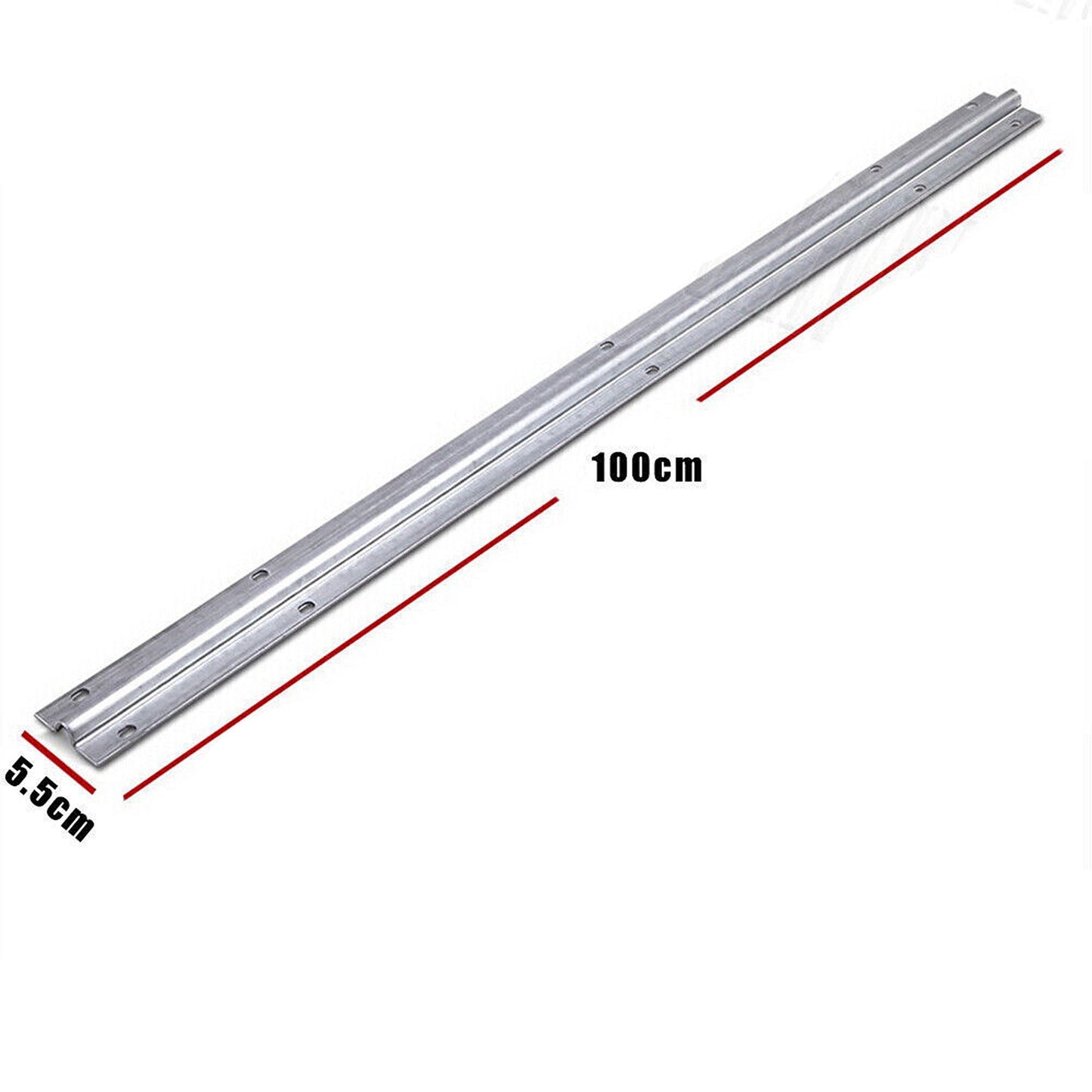 Steel Hardware Kit for Sliding Gate with Wheels Track Keeper Roller Guide