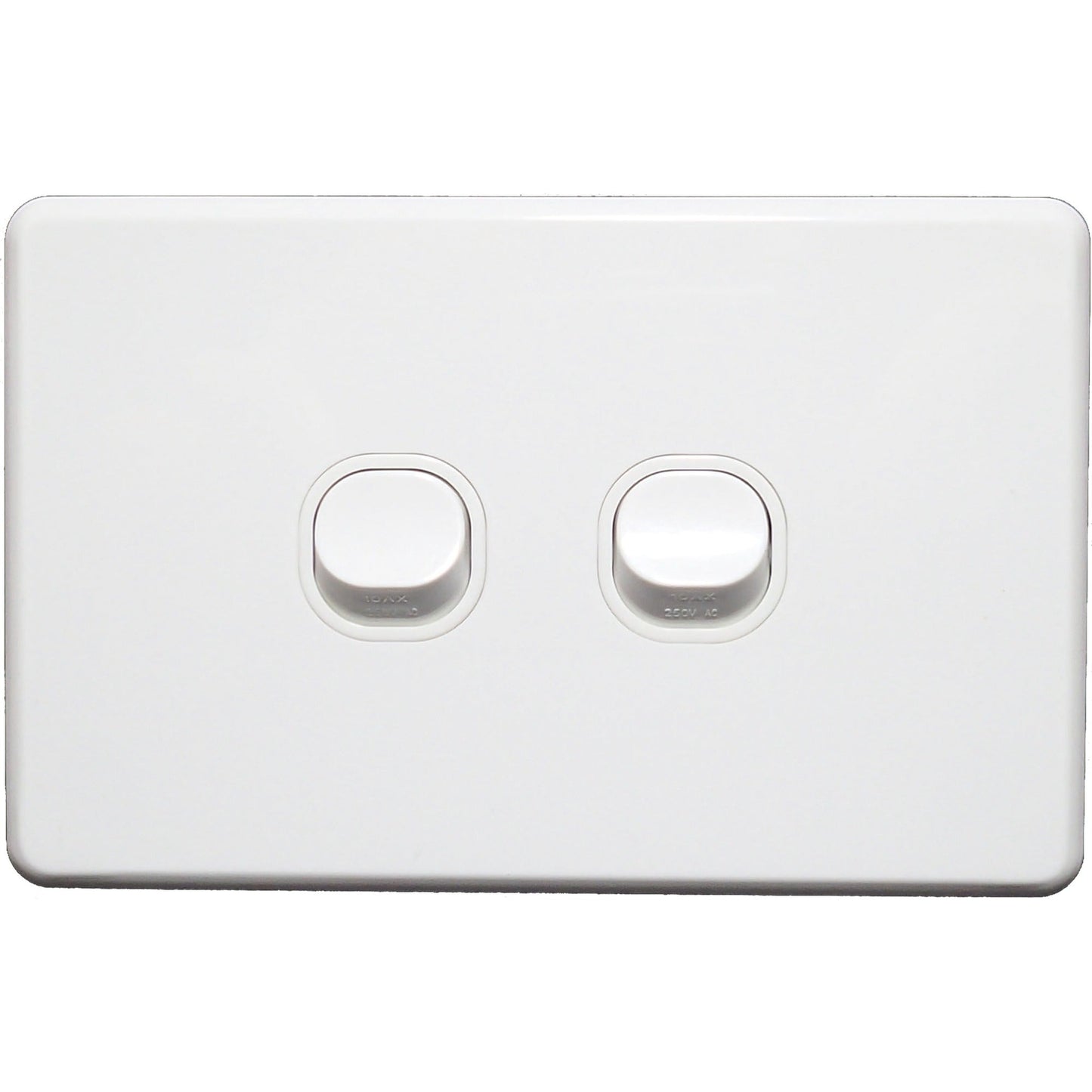 Wall Mounted Double Power Point with 3.6 Amp GPO Outlet Switch