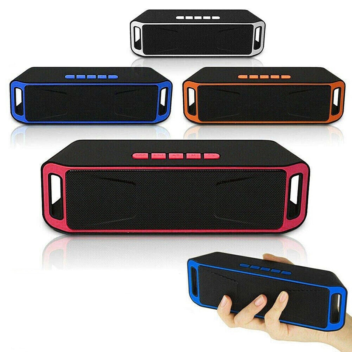 Portable Waterproof Wireless Bluetooth Speaker 30W Radio Stereo USB TF AUX FM