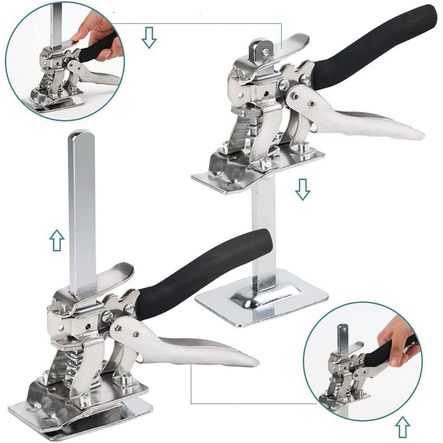 2pcs Door Use Labor Saving Arm Precision Clamping Jack Tool