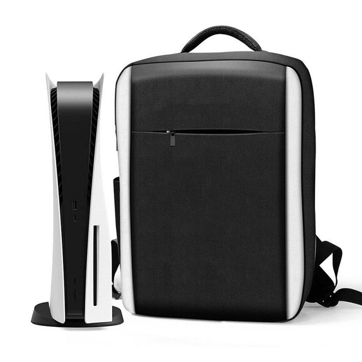 Gaming Console Carrying Case with Accessory Storage For PS5