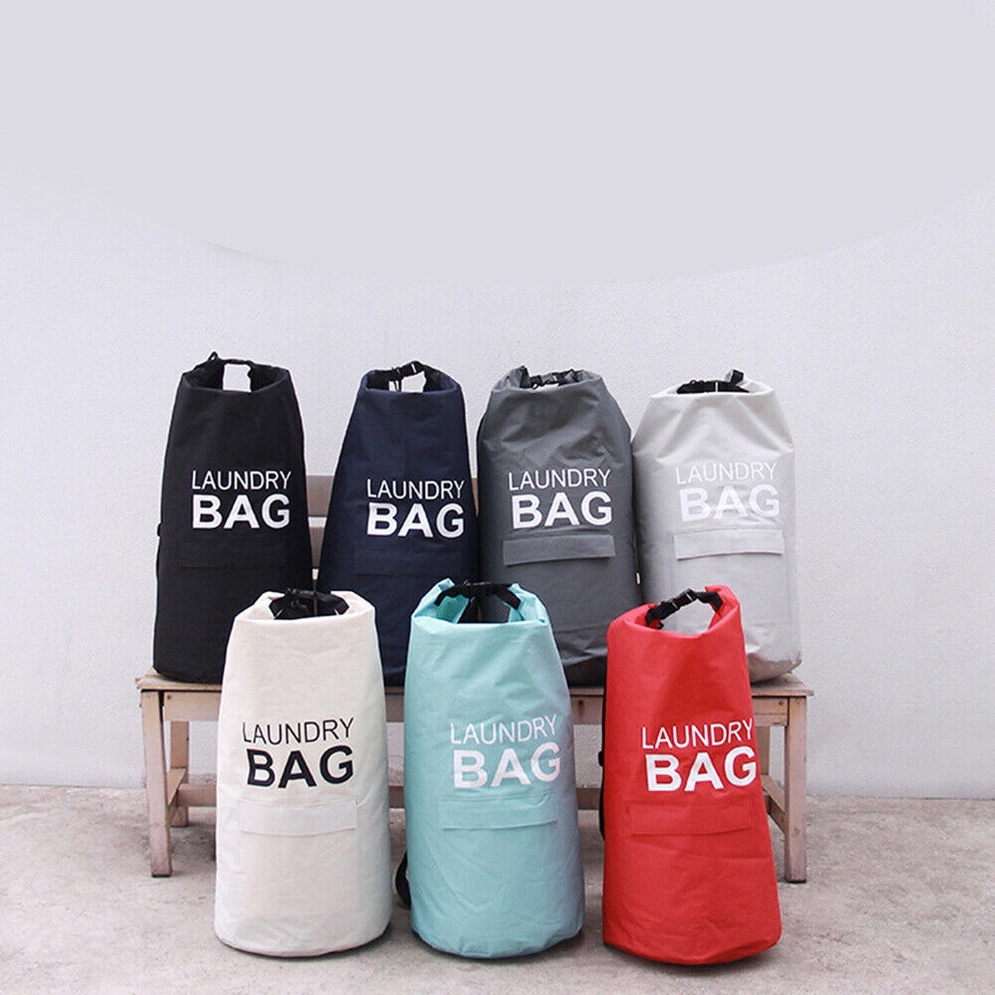 70L Oxford Foldable Laundry Bag Durable and Washable Organizer