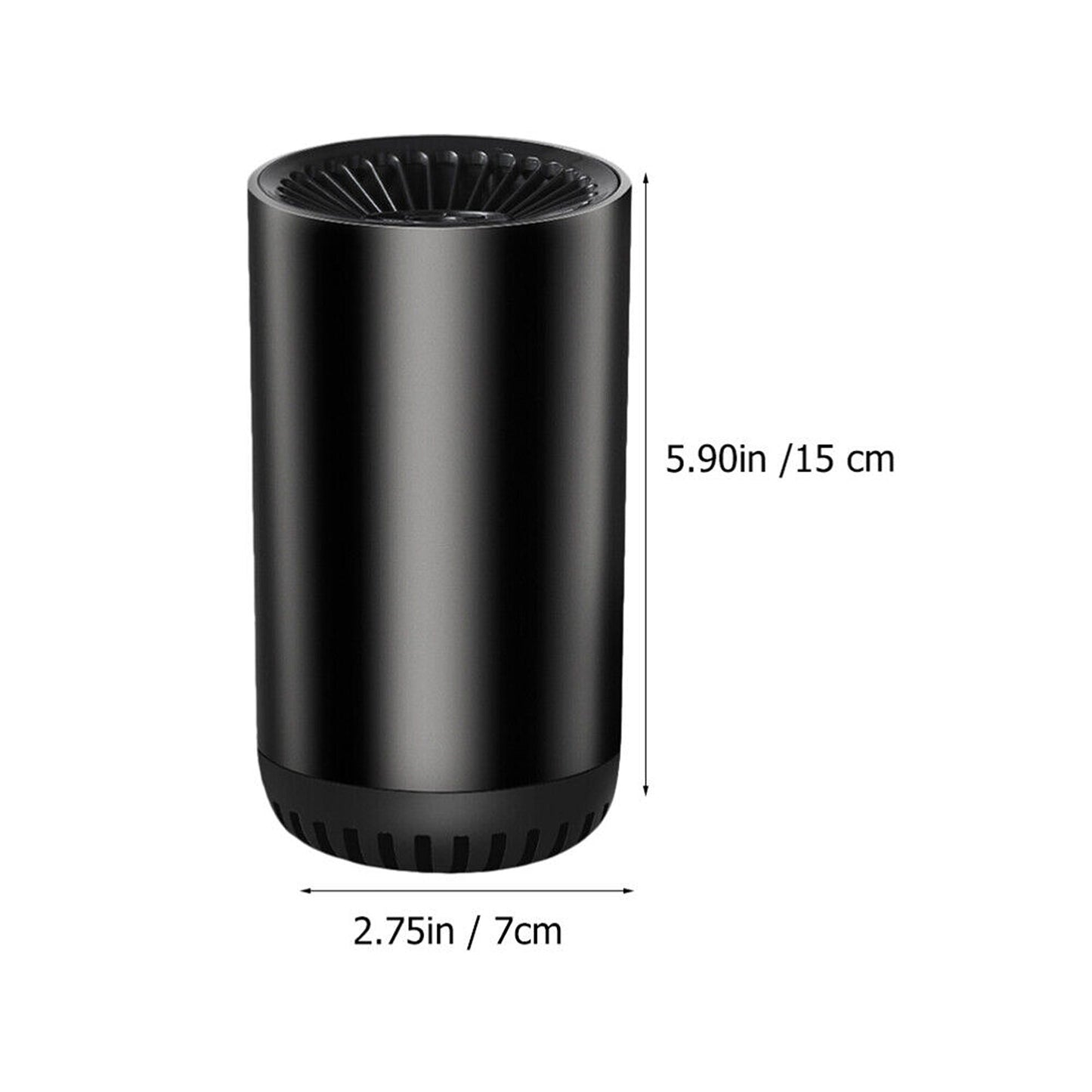Compact Heating Fan for Car Windscreen Defroster Demister