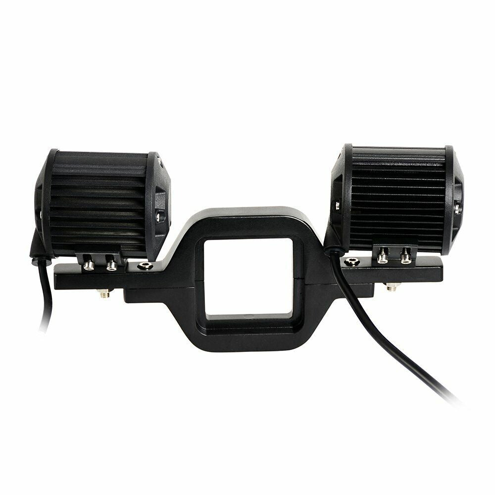 Trailer Hitch Mount Bracket with 4in LED Work Lights