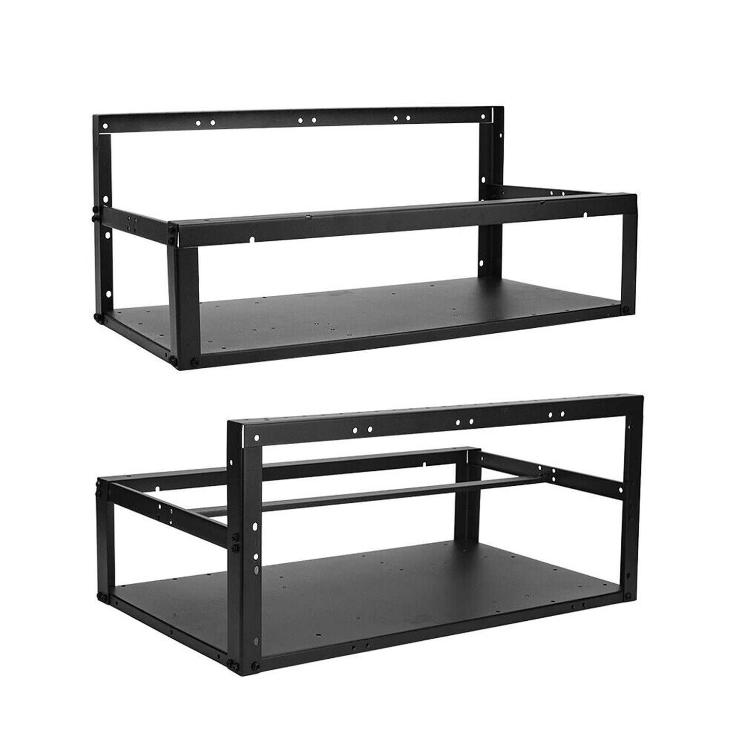 Open Air Mining Frame for 6 GPU Steel Rack for Crypto Miner Setup