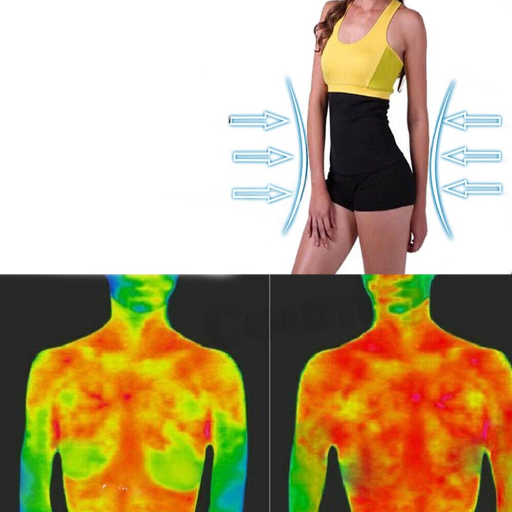 Slimming Waist Trainer Belt Hot Fit Body Shaper Tummy Trimmer