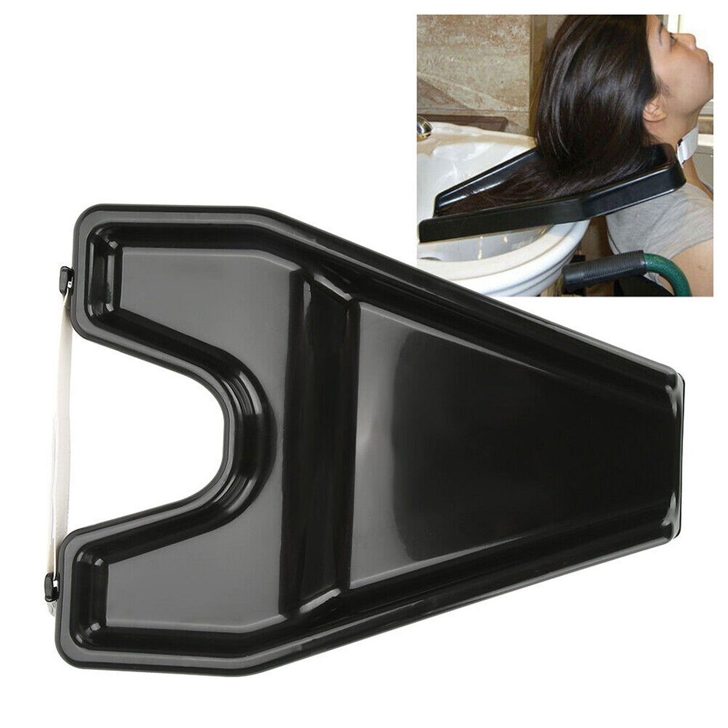 Portable Shampoo Basin Hair Washing Tray for Wheelchair Users