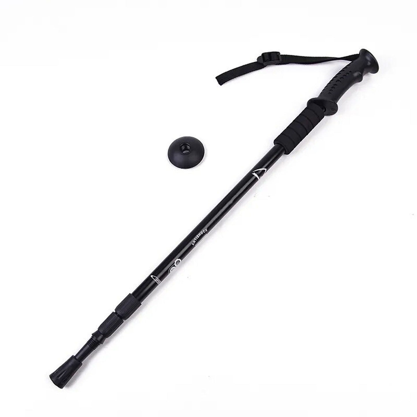 2pcs Adjustable Anti Shock Trekking Poles for Hiking and Walking