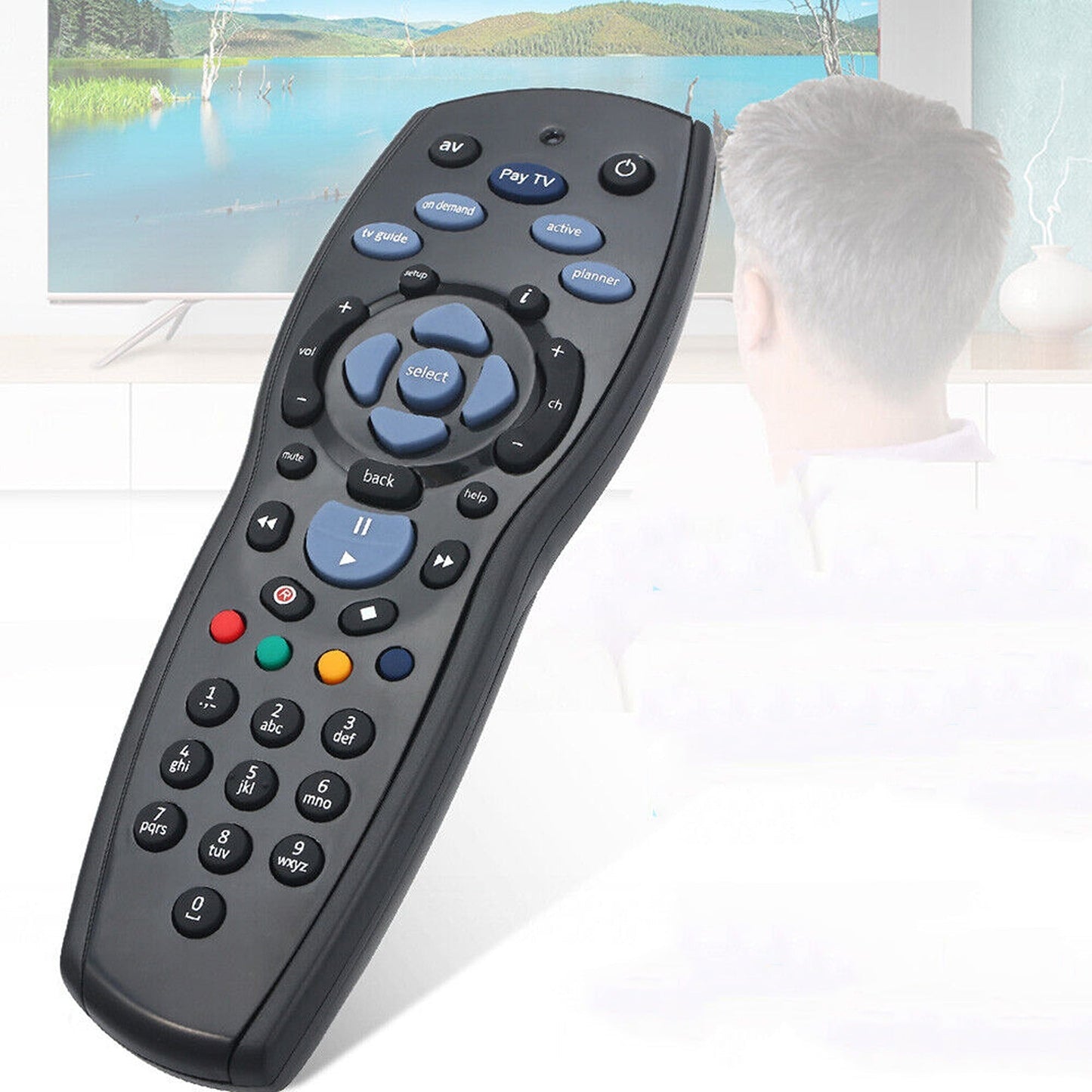 Replacement Remote Control for FOXTEL HD Q IQ2 IQ3 IQ4 Series
