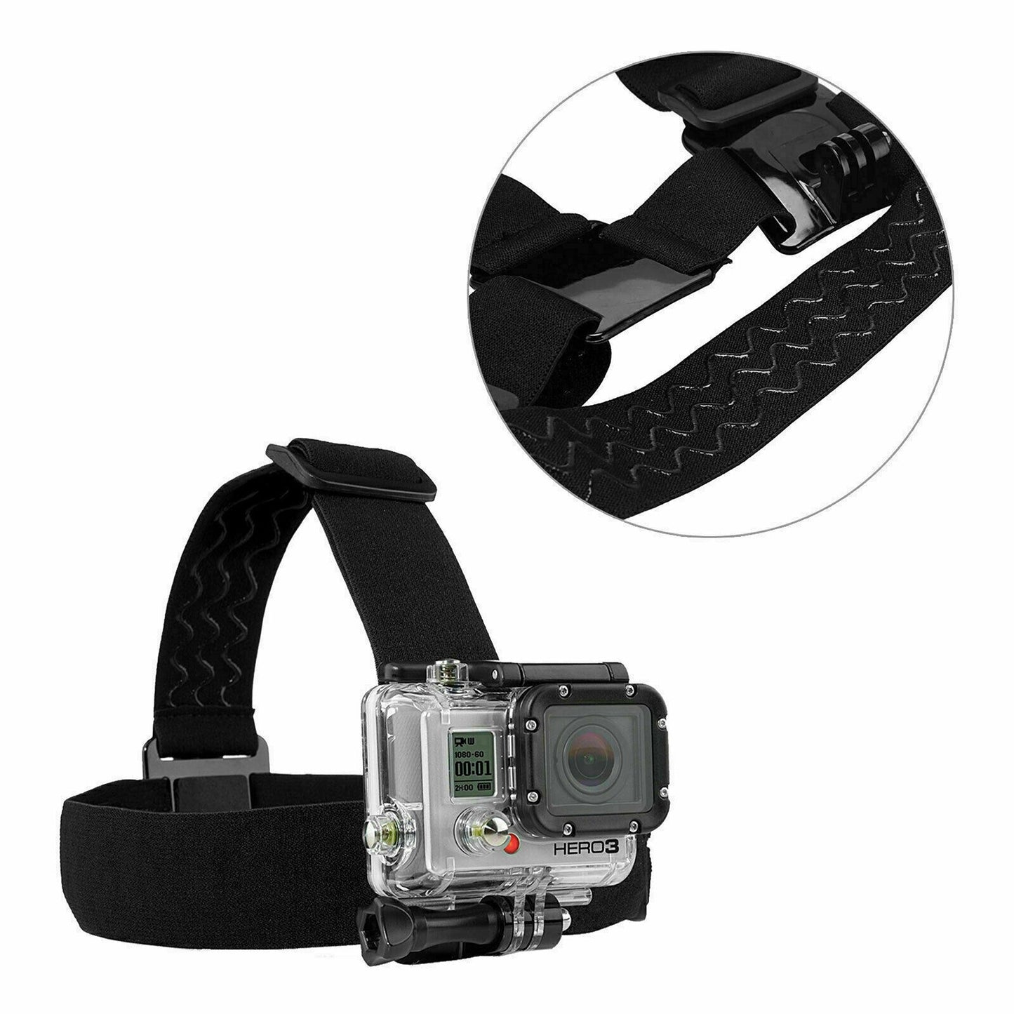 GoPro Chesty Accessories Chest Harness Head Helmet Strap Mount