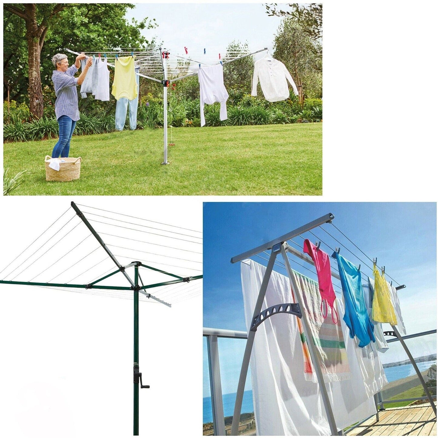 UV Resistant Nylon Core Wire Replacement Clothes Line Cord