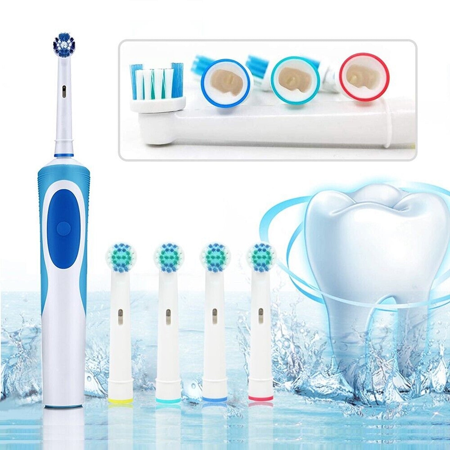 20pcs Toothbrush Heads Compatible Replacement Deep Clean Brushes