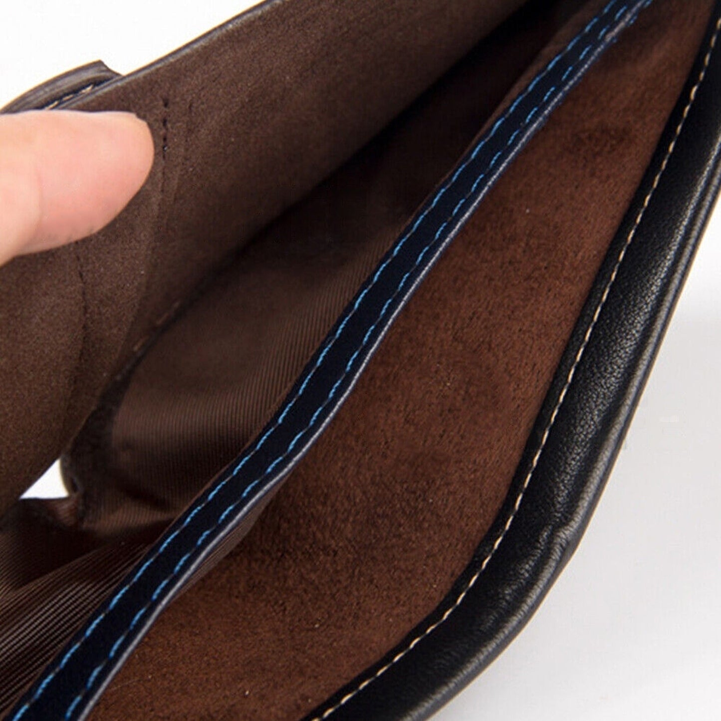 Elegant Leather RFID Blocking Wallet Credit Card and Cash Holder