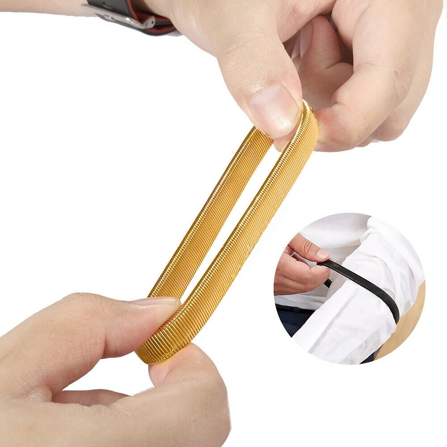 Fashion Elastic Armbands Unisex Anti-Slip Shirt Sleeve Holders