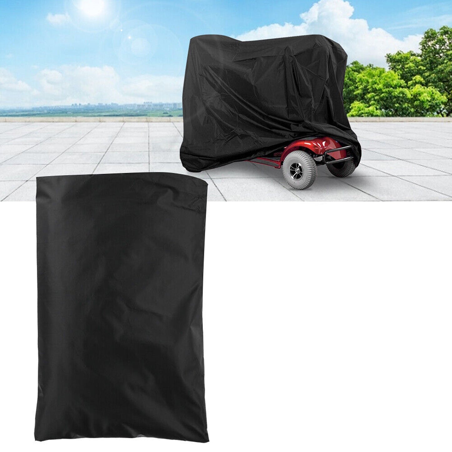 Waterproof Heavy Duty Wheelchair Storage Cover Rain Protection