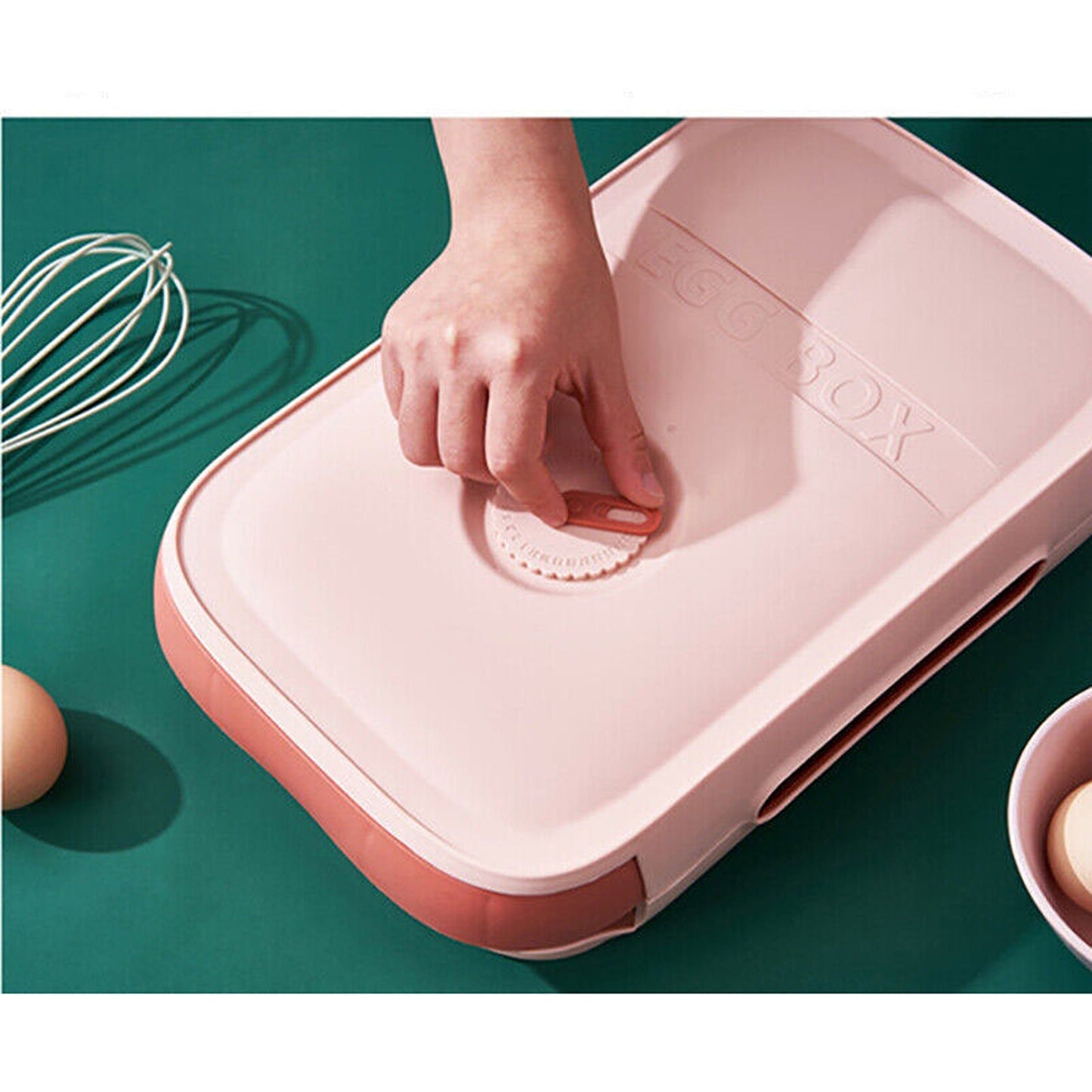 Egg Storage Drawer Type Tray Fruit and Food Kitchen Container