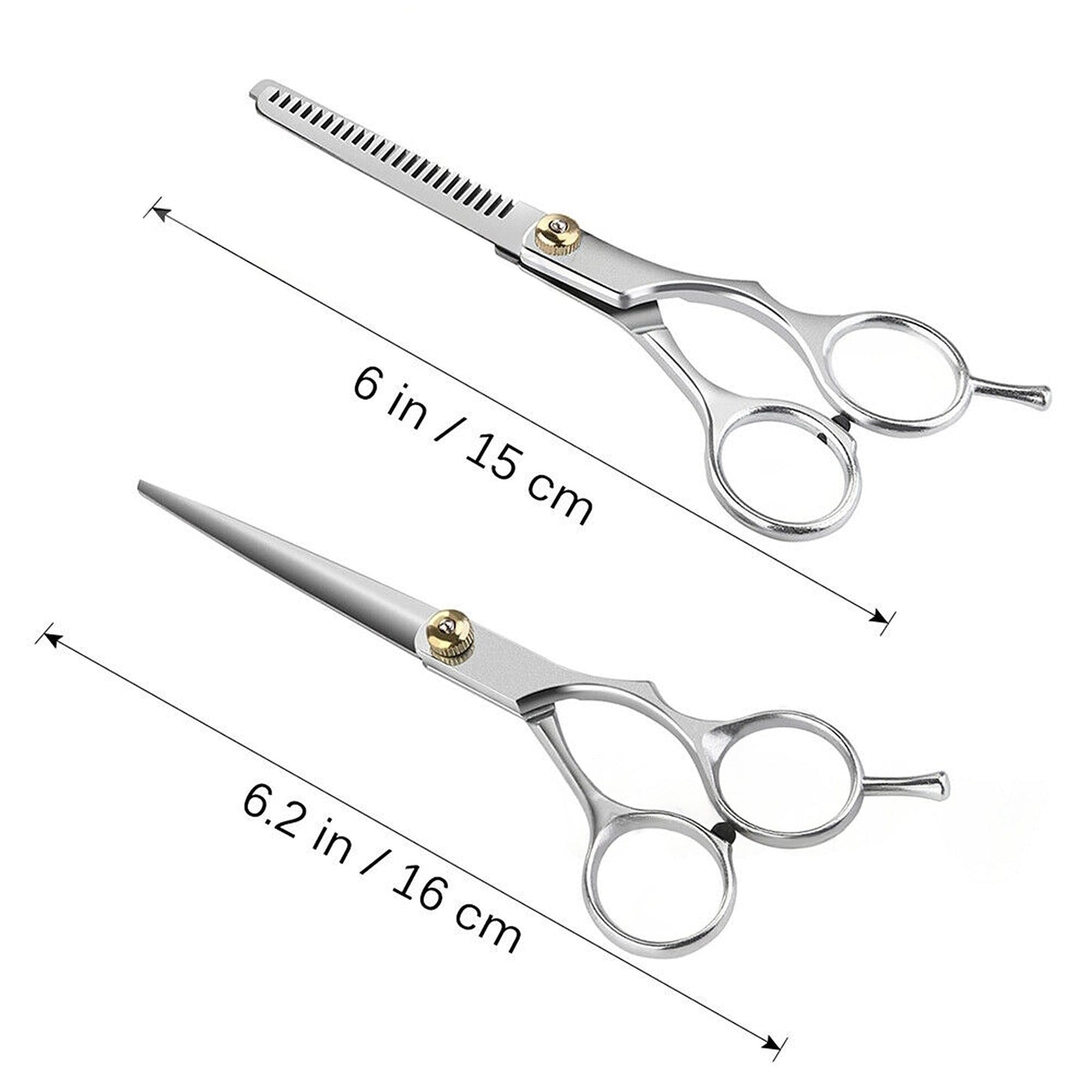 Hairdressing Scissors Set Professional Hair Cutting Thinning Salon